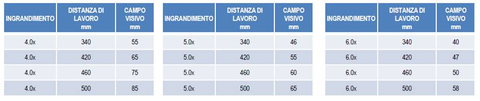 SLH caschetto prismatico dati tecnici